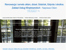 Tablet Screenshot of naprawa-okien.com